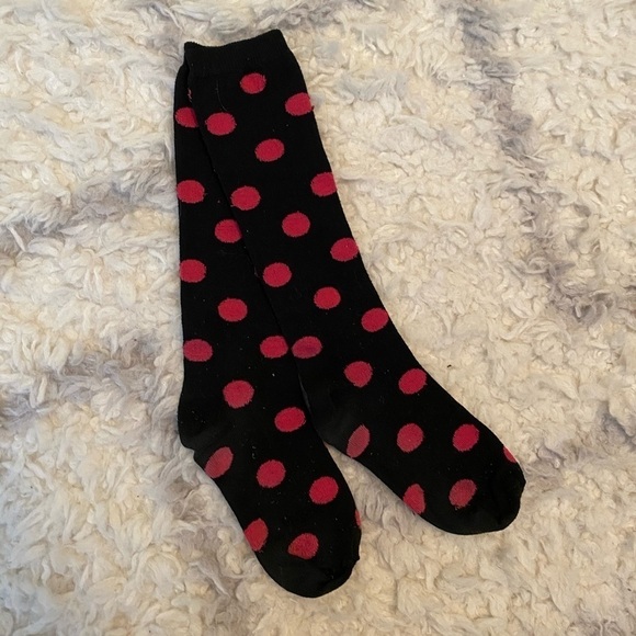 𝅺POLKA Dot Socks (4/$13) - Picture 1 of 3